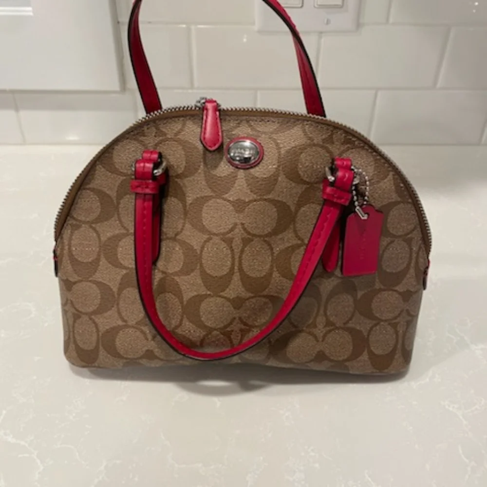 Coach monogram purse